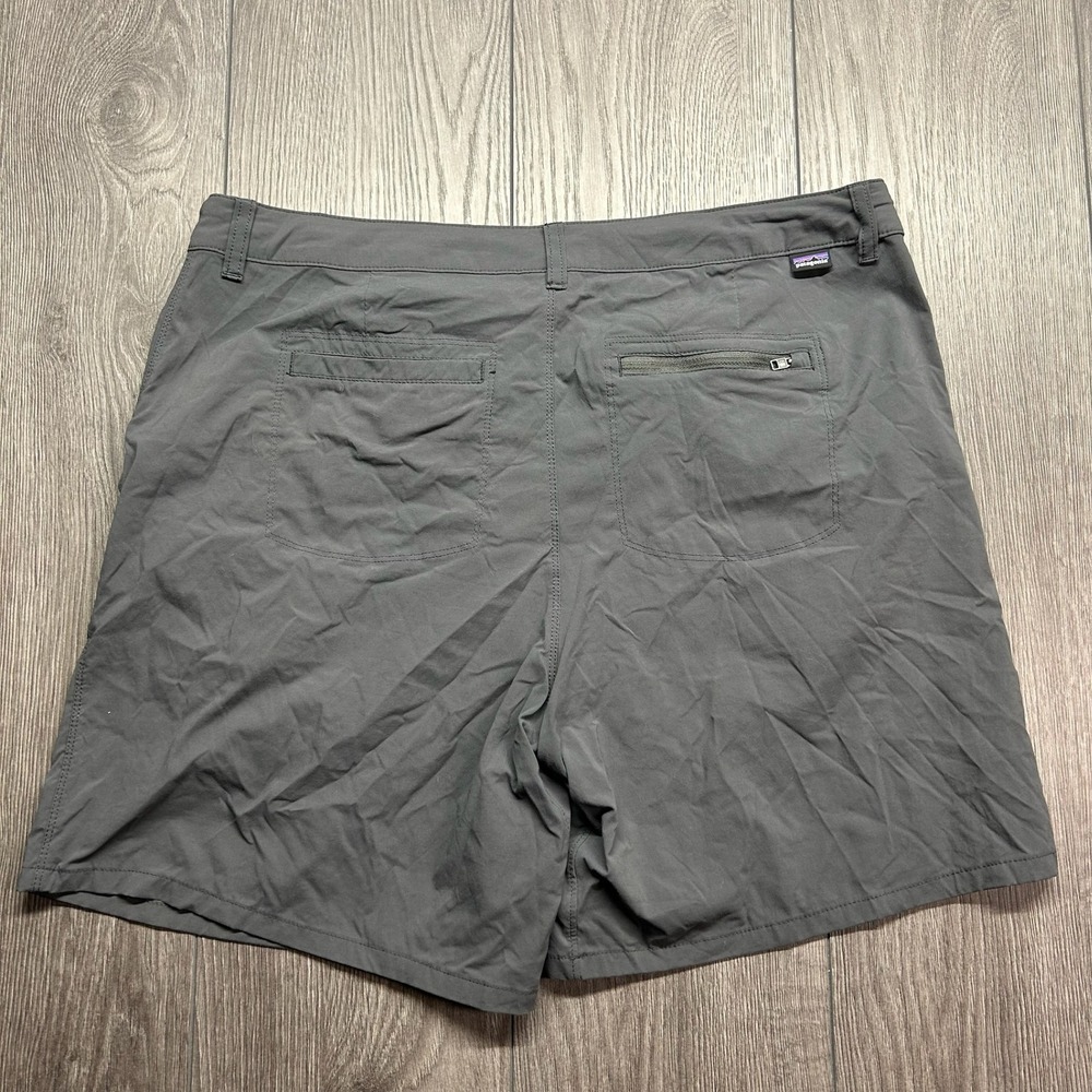 Patagonia Quandary Shorts Womens 14 Gray Hiking Outdoor Lightweight 5in Inseam